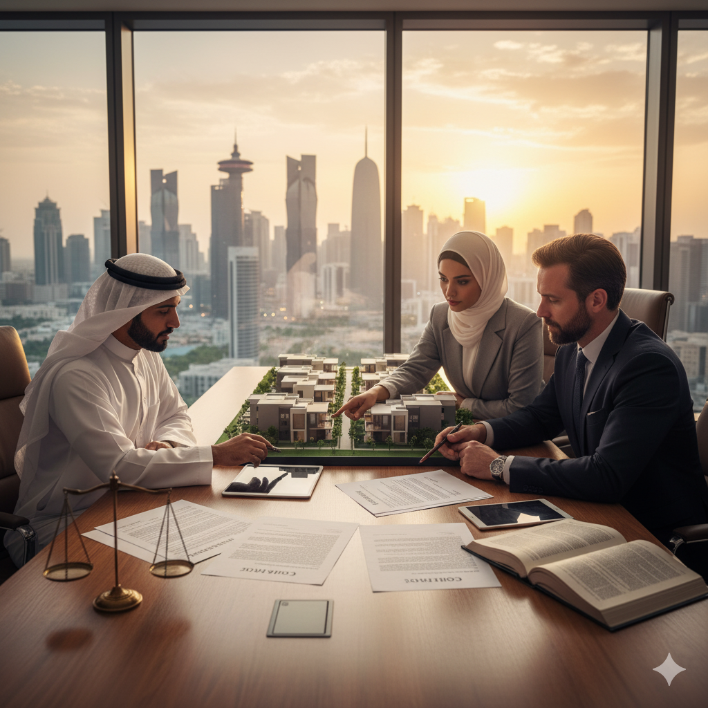 أهم بنود عقود البيع والشراء في العقارات القطرية دليل قانوني شامل للمستثمرين والمشترين