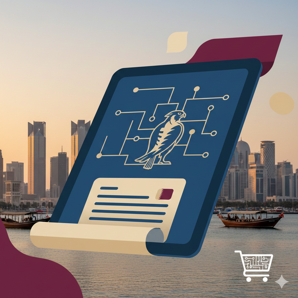 القوانين المنظمة للتجارة الإلكترونية في قطر: دليل قانوني شامل لأصحاب المتاجر الرقمية