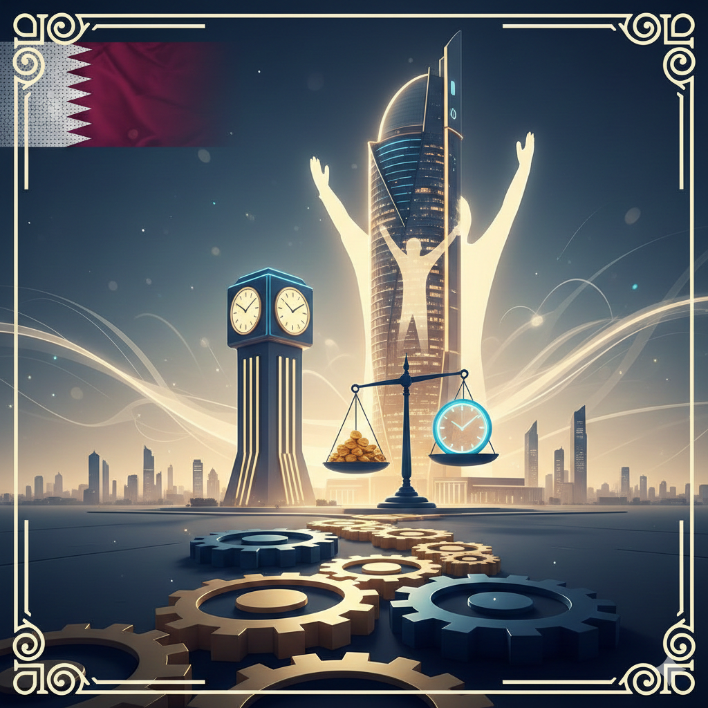 حقوق العامل في الساعات الإضافية والعمل الإضافي في قطر وفق قانون العمل