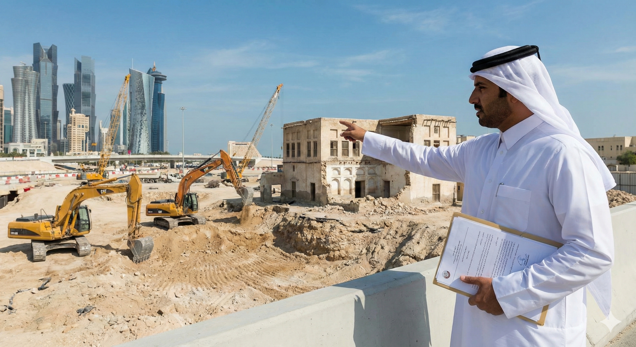 التعويض عن نزع الملكية للمنفعة العامة في قطر