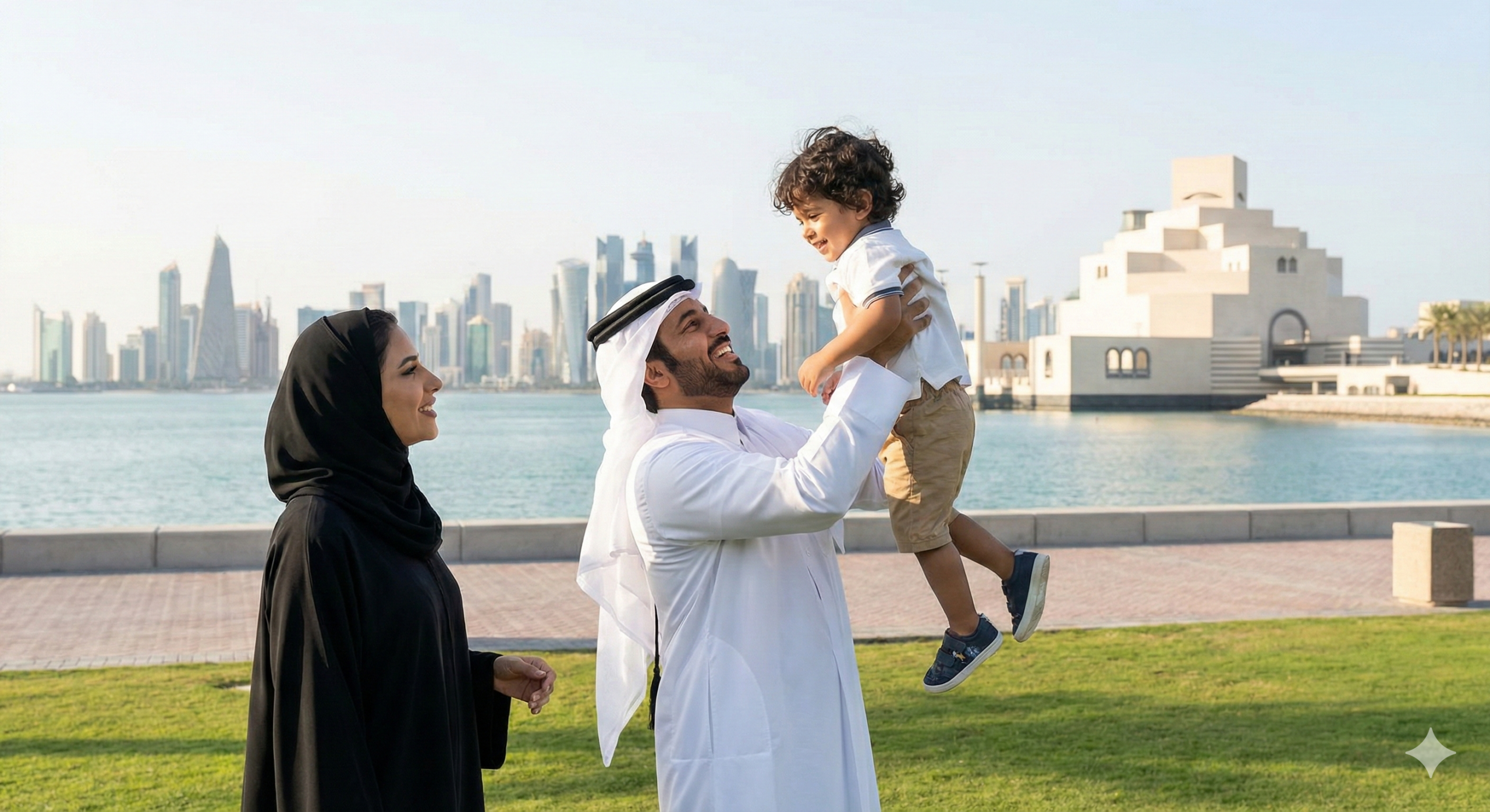 دعوى رؤية الصغير في قطر