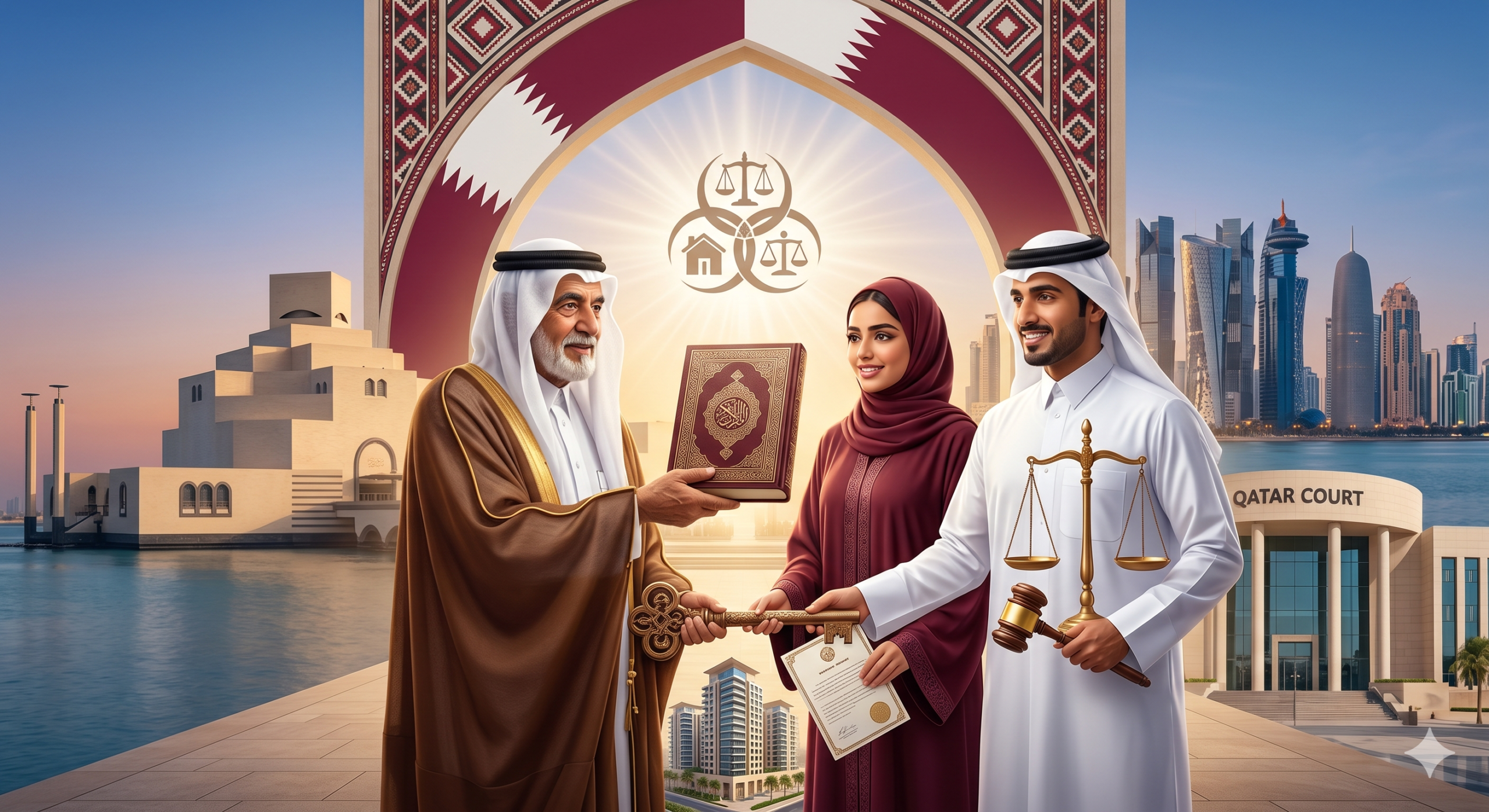الحقوق والحريات العامة في الدستور القطري شرح تفصيلي لضمانات الحق في التقاضي والملكية والمساواة