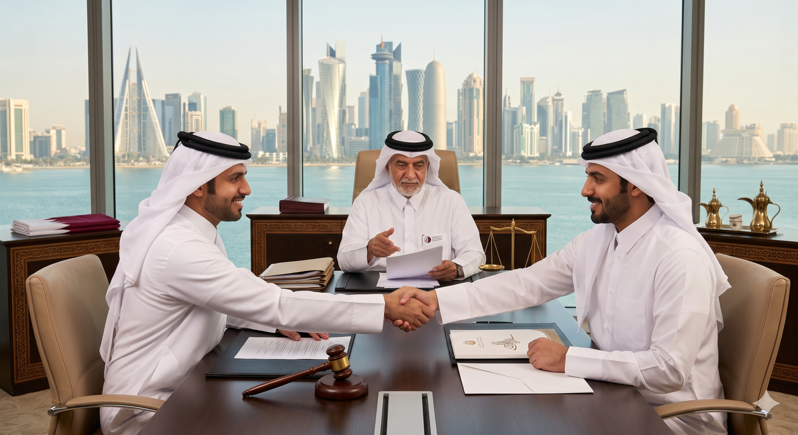 التحكيم التجاري في قطر شرح كامل لأنواعه وإجراءات تنفيذ حكم المحكم وفق قانون التحكيم القطري