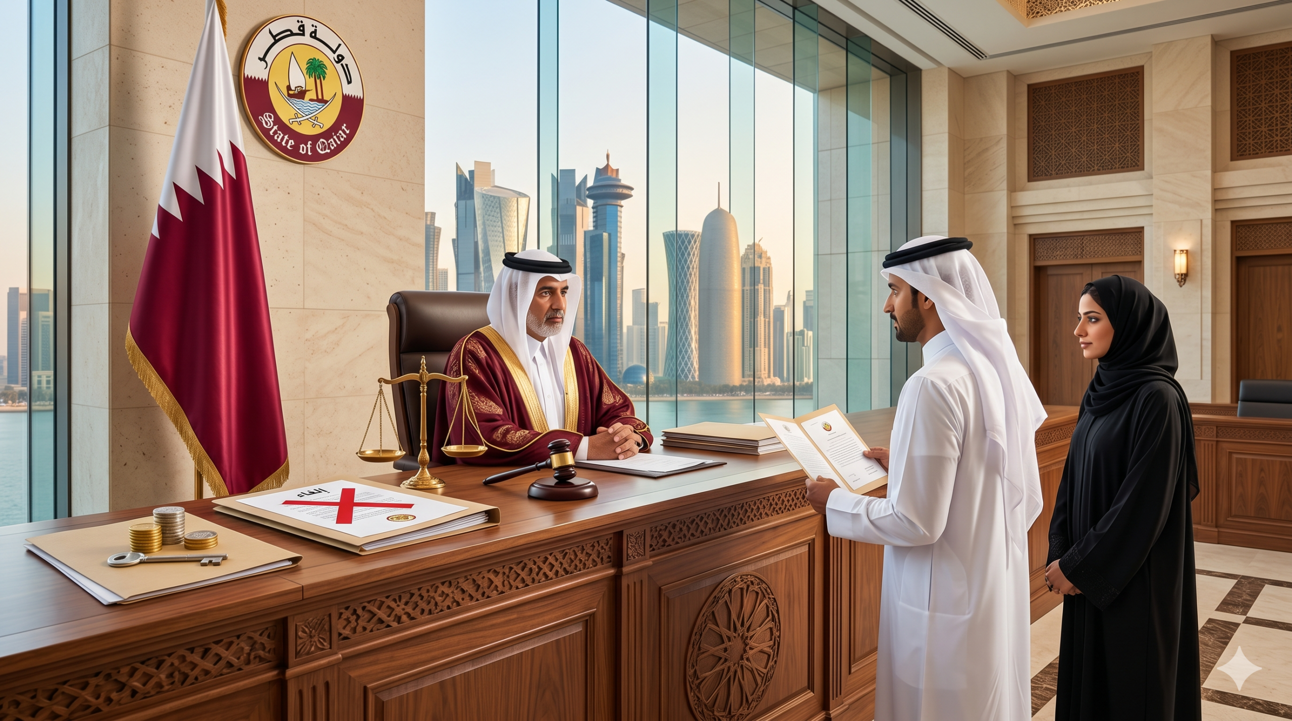 الرقابة القضائية على قرارات الإدارة في قطر دعوى الإلغاء والتعويض أمام الدائرة الإدارية