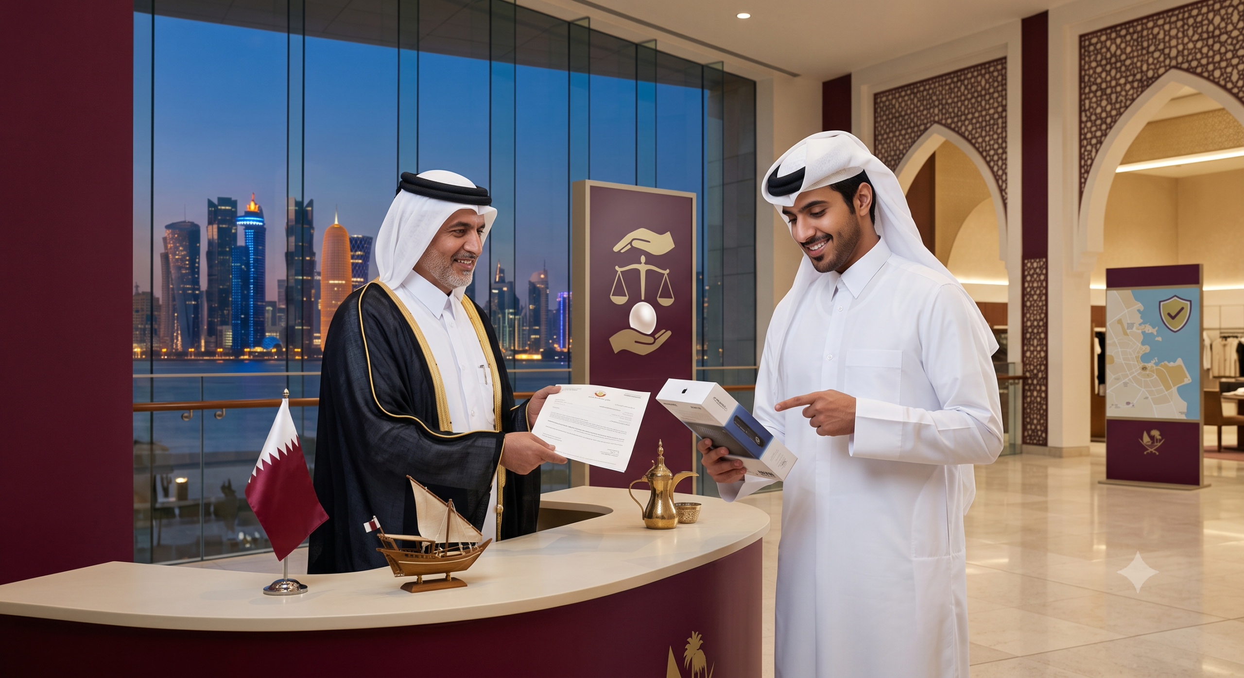 مستهلك يتقدم بشكوى إلى إدارة حماية المستهلك في قطر