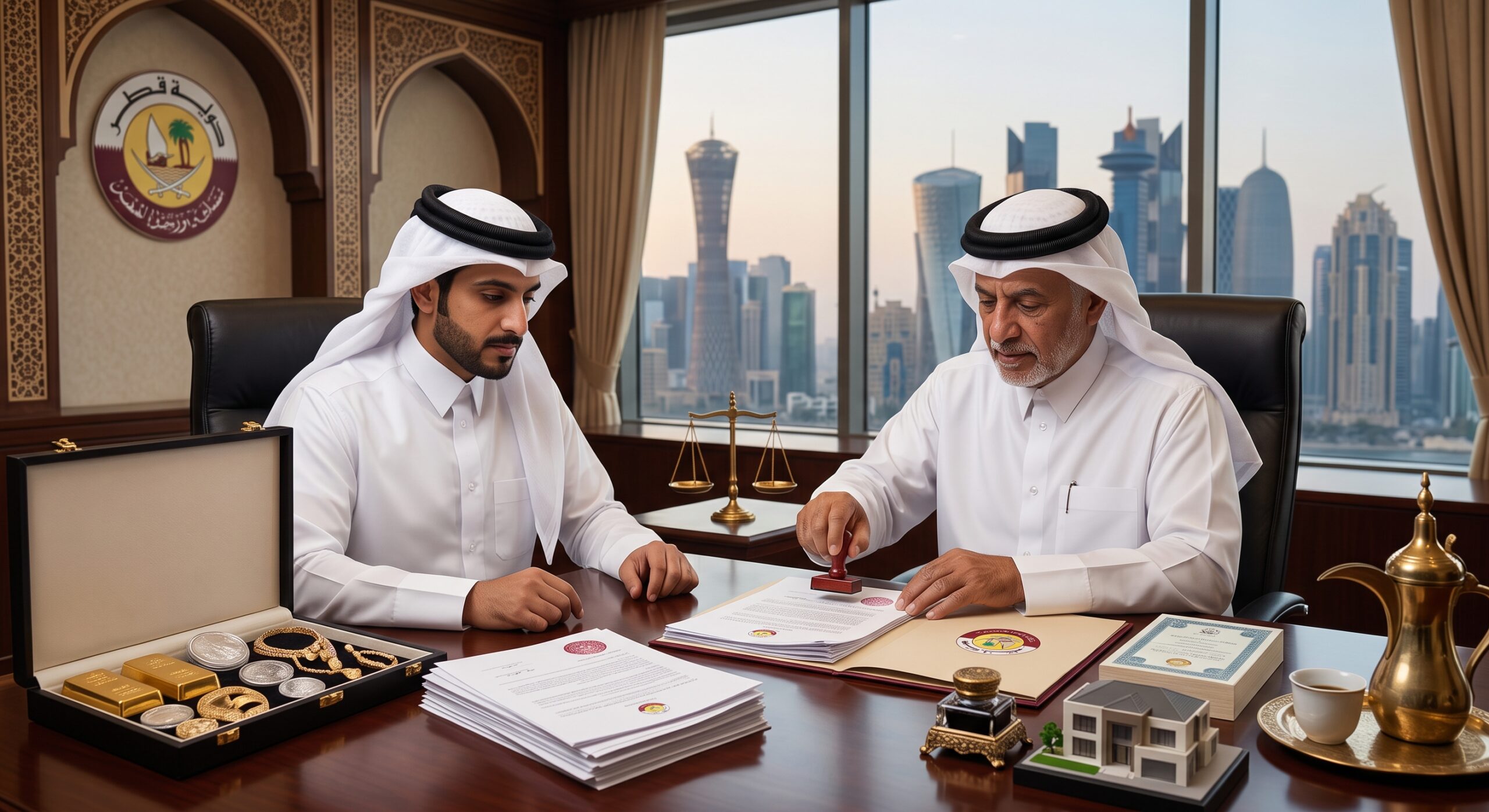 الرهن الرسمي والرهن الحيازي في القانون القطري الفروق والإجراءات